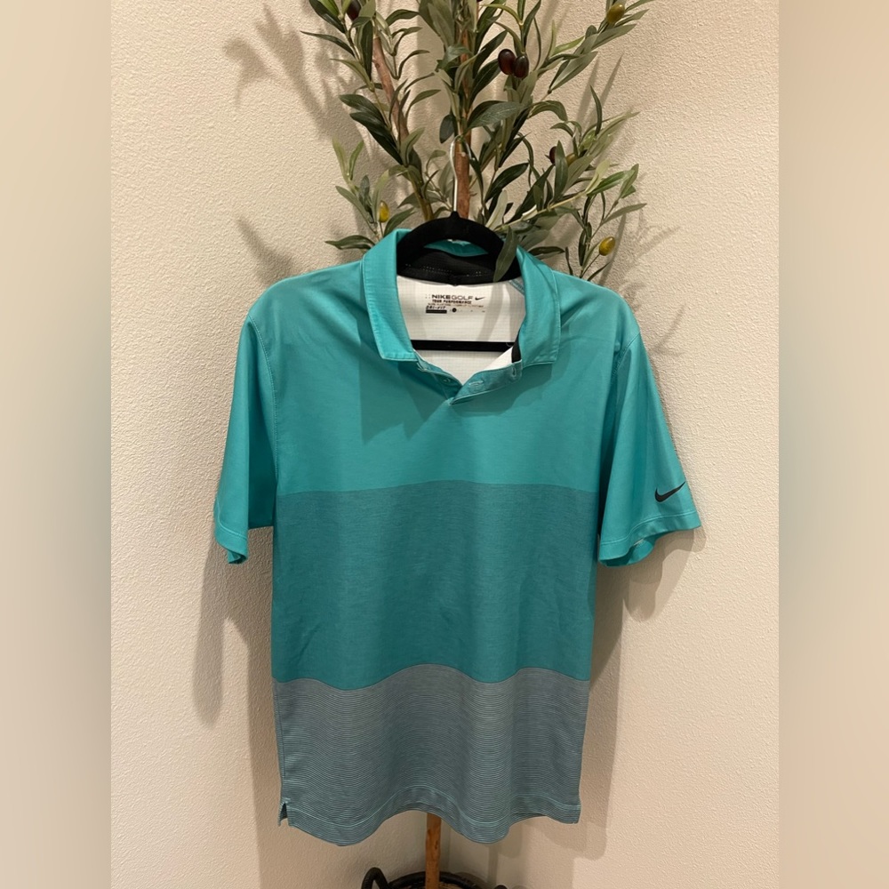 Colorblock- Nike polo- Dri Fit
